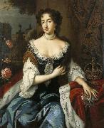 Willem Wissing Willem Wissing. Mary Stuart wife of William III, prince of Orange. Sweden oil painting artist